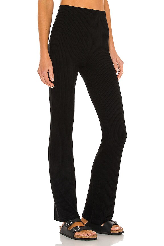 view 2 of 5 Laurel Ribbed Pant in Black