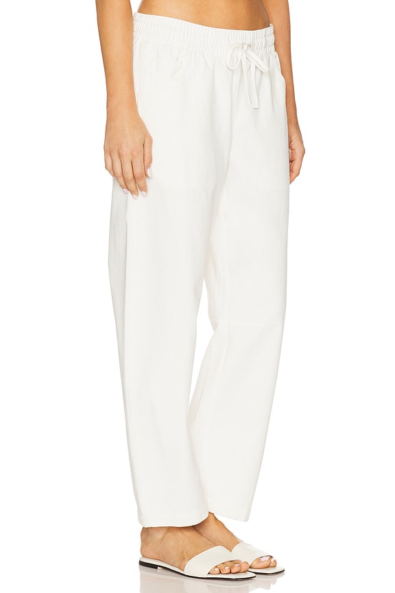 view 2 of 6 Lennon Pant in White Denim