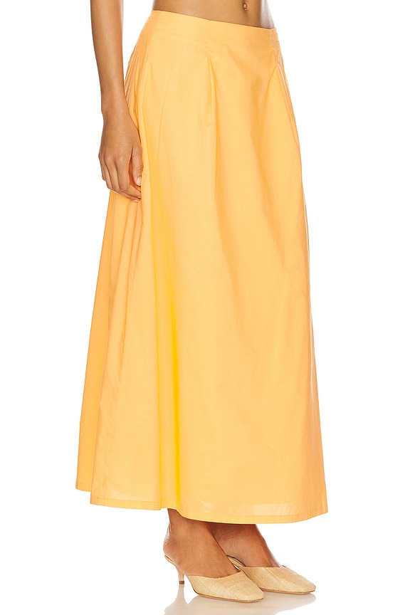 view 2 of 4 River Skirt in Papaya