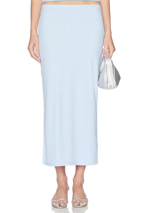 view 2 of 7 Slater Skirt in Blue Mist