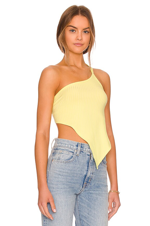 view 2 of 4 Nori Open Back Top in Yellow