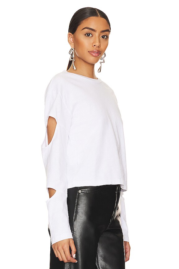 view 2 of 4 MANGA LARGA MARINA in White