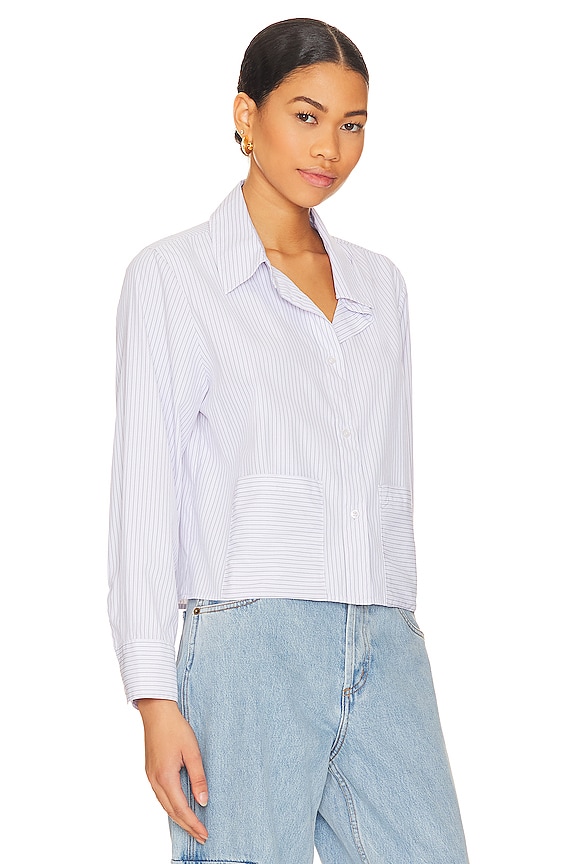 view 2 of 5 CHEMISE RAI in White & Black