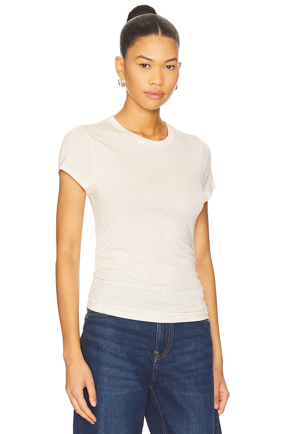 view 2 of 4 Saige Short Sleeve Top in Halo