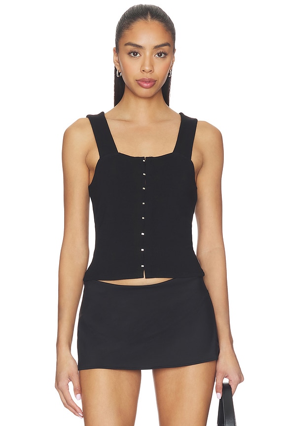 view 1 of 4 Reef Hook & Eye Tank in Black