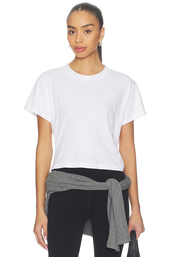 view 1 of 4 Ava Tee in White