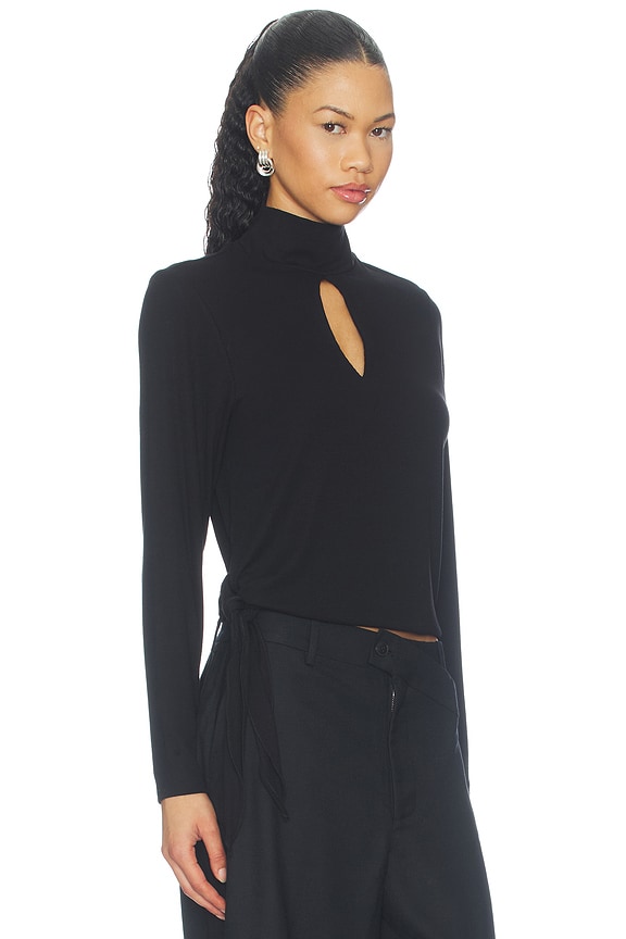 view 2 of 4 Rory Top in Black