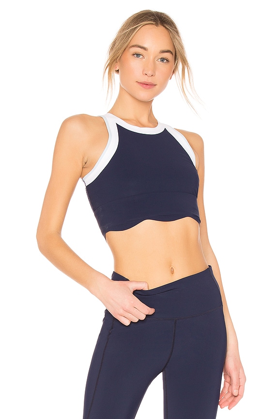 view 1 of 4 Aquata Sports Bra in Navy