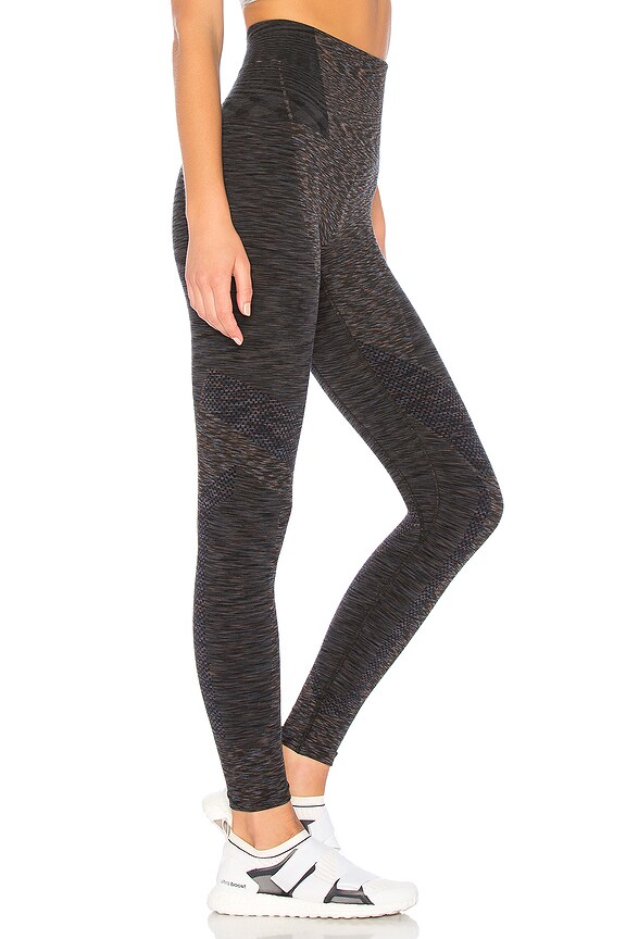 view 2 of 4 Resistance Legging in Dark Grey Marl