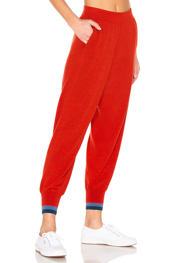 view 2 of 4 PANTALON CHALET in Red