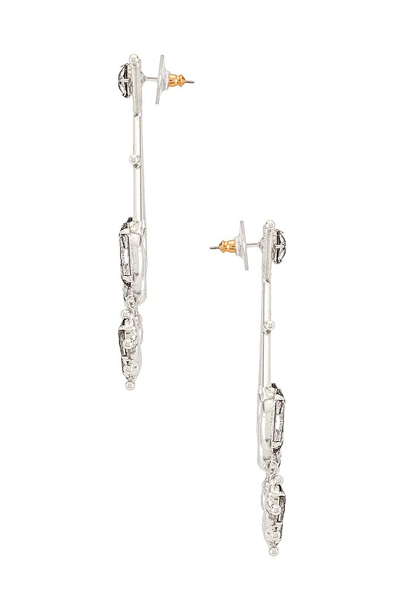 view 2 of 3 Toscana Statement Earrings in Silver