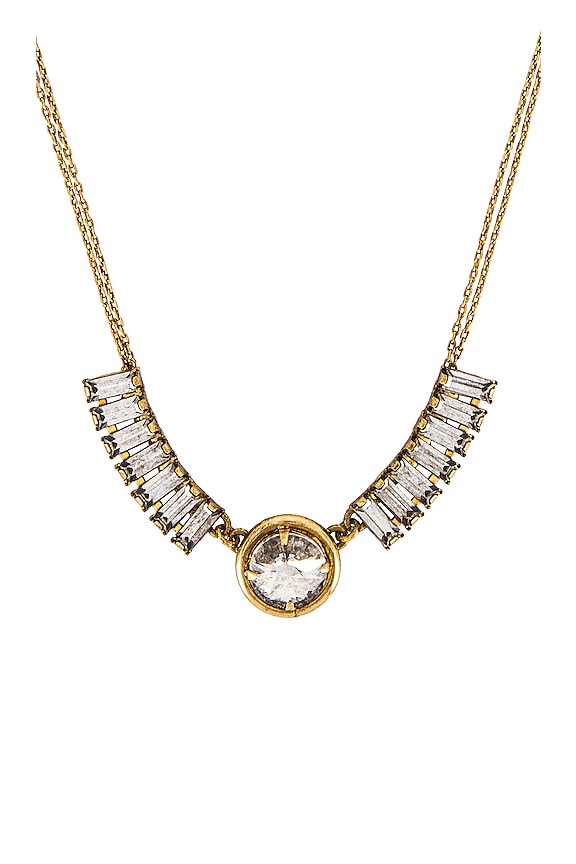 view 2 of 2 Sean Necklace in Clear