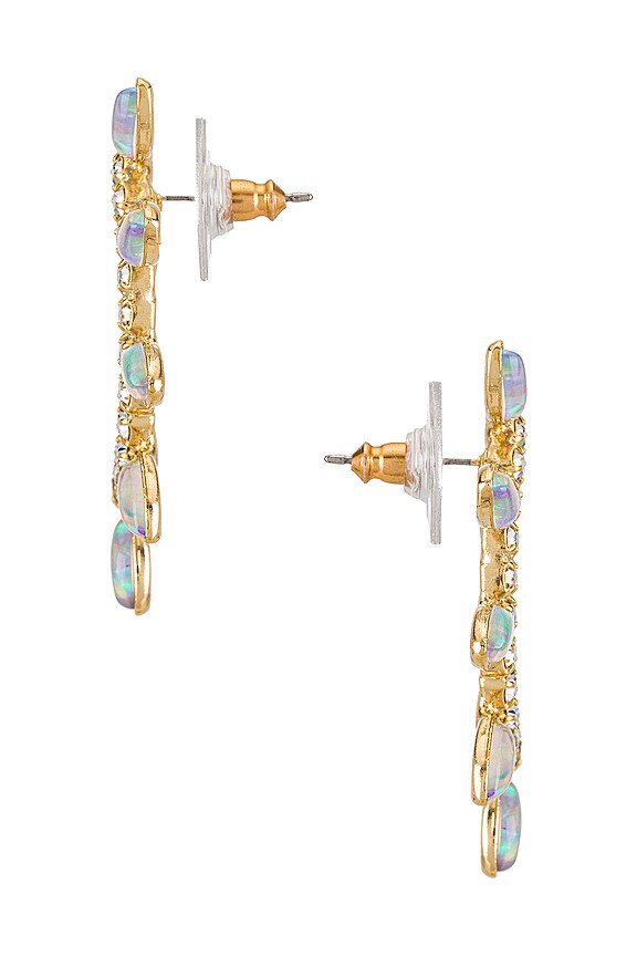 view 2 of 2 Sydney Earring in Opal & Black