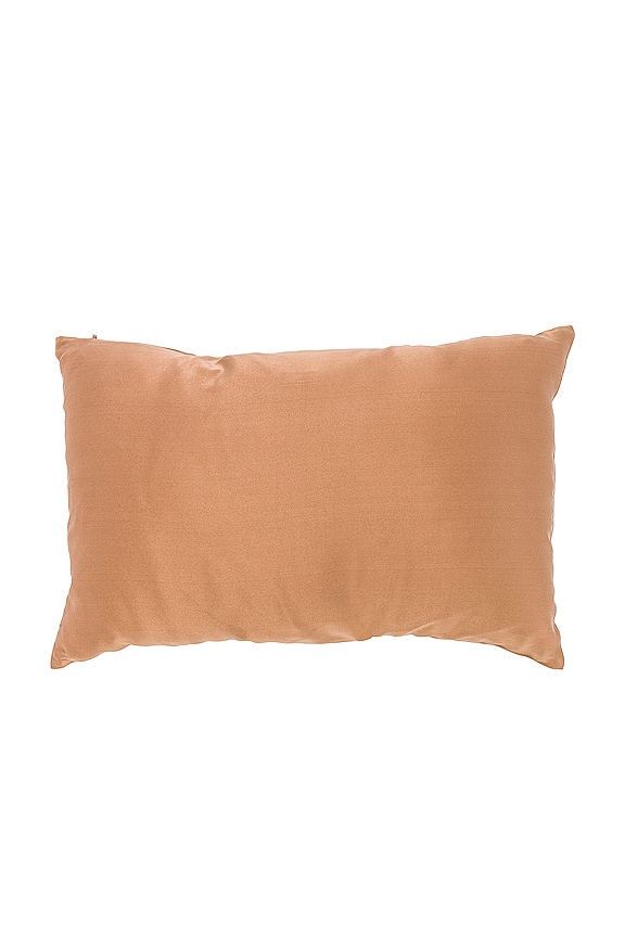 view 2 of 8 OREILLER DE VOYAGE EN SOIE LAVABLE in Hidden Nest