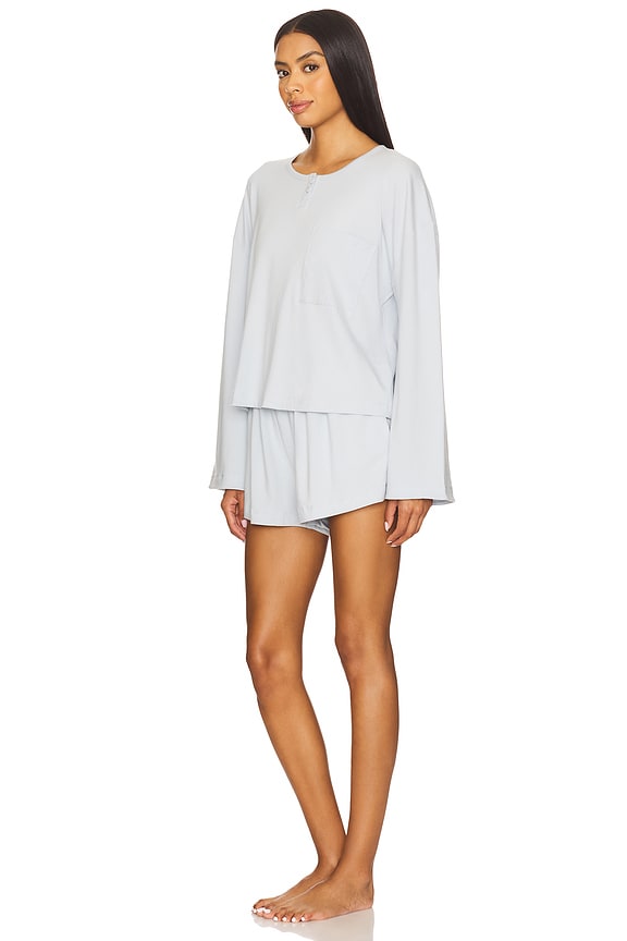 view 2 of 6 ПИЖАМА SLUMBERKNIT in Tranquil Blue