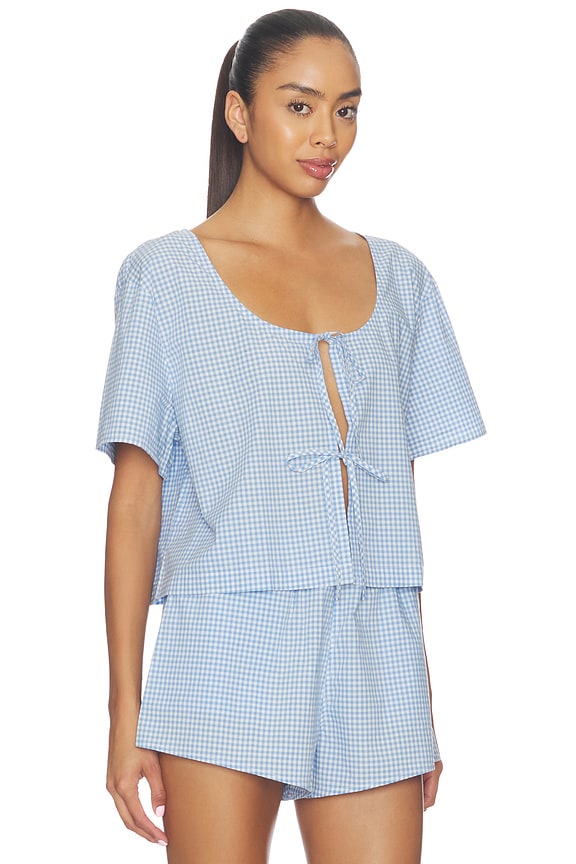 view 2 of 5 TOP ATADO AL FRENTE AIRY COTTON in Market Check