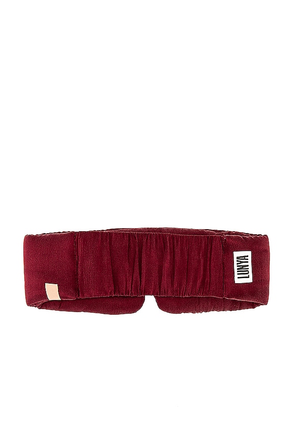 view 2 of 2 ANTIFAZ DE SEDA LAVABLE PARA DORMIR in Calliope Wine