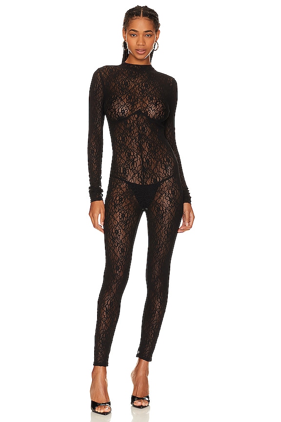 view 2 of 4 Lola Catsuit in Black