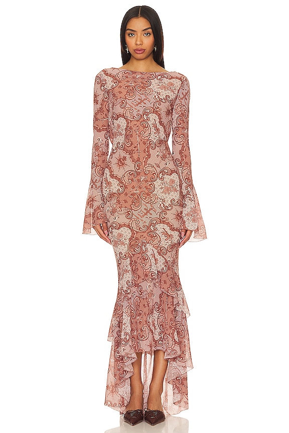 view 2 of 4 VESTIDO MENCIA in Mauve