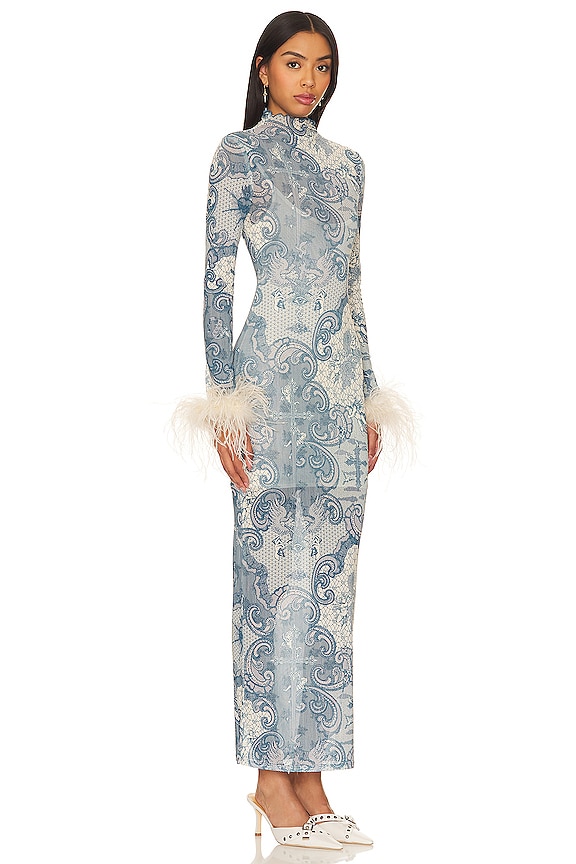 view 2 of 3 Lara Maxi Dress in Blue