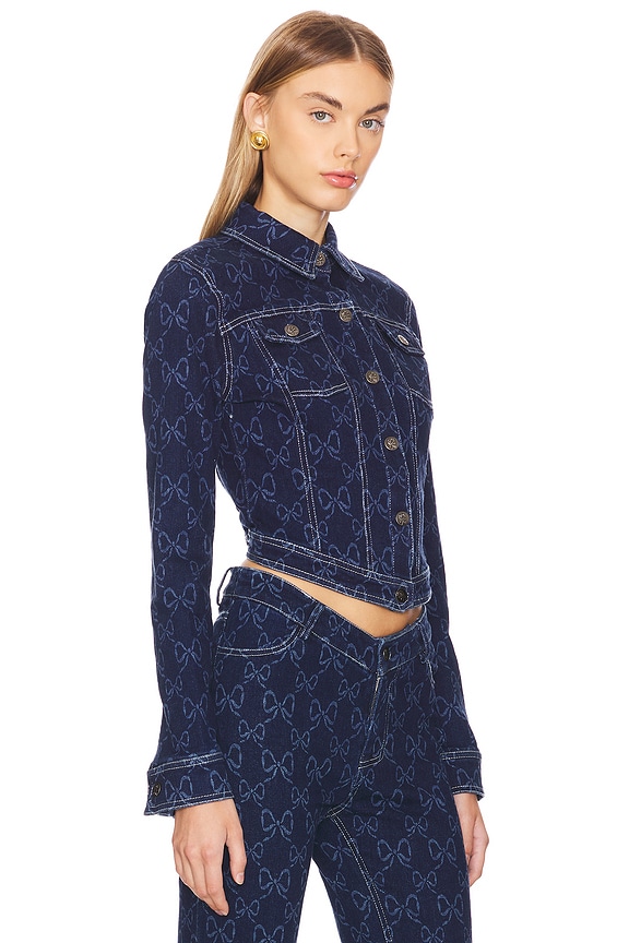 view 2 of 5 Tulipania Denim Jacket in Indigo Blue