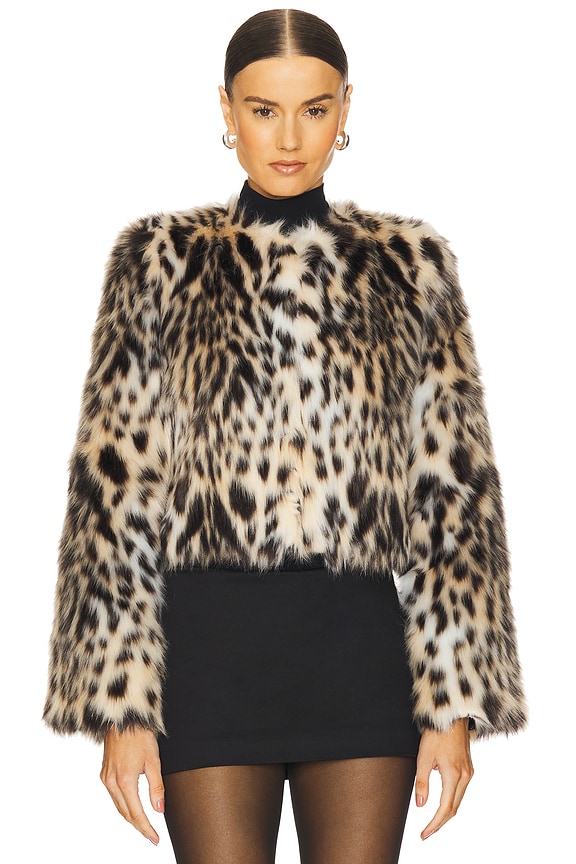 view 2 of 5 КУРТКА PURRLA in Leopard