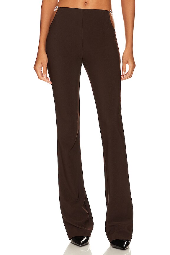 view 2 of 6 Valeria Pant in Dark Brown