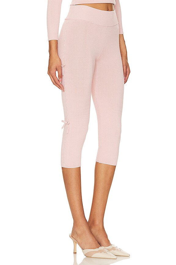view 2 of 4 Callias Knit Capri in Dusty Pink