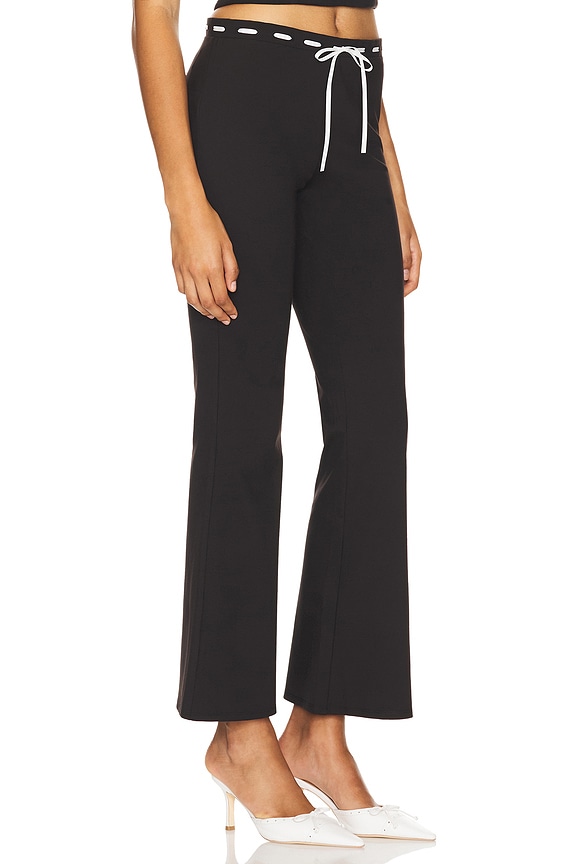 view 2 of 4 CALÇAS NELAS in Black