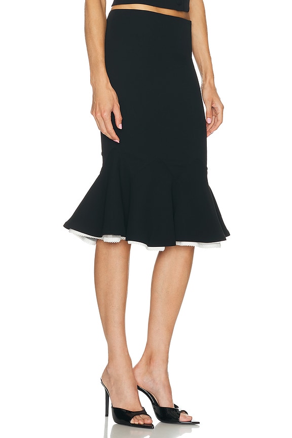 view 2 of 6 Anya Midi Skirt in Black