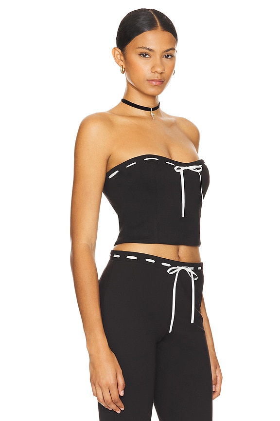 view 2 of 4 Noita Crop Top in Black