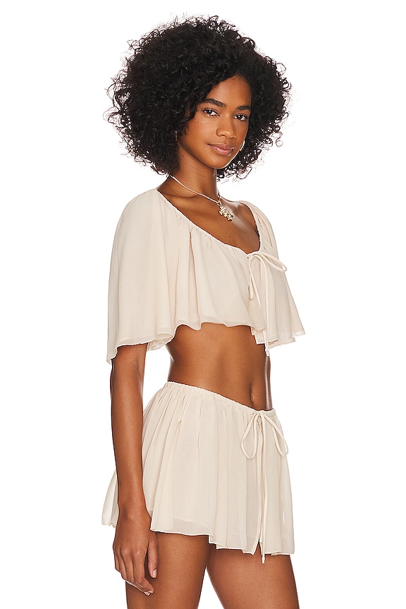 view 2 of 4 Paloma Top in Ivory