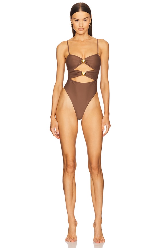 view 2 of 5 LUCINDA 원피스 in Brown