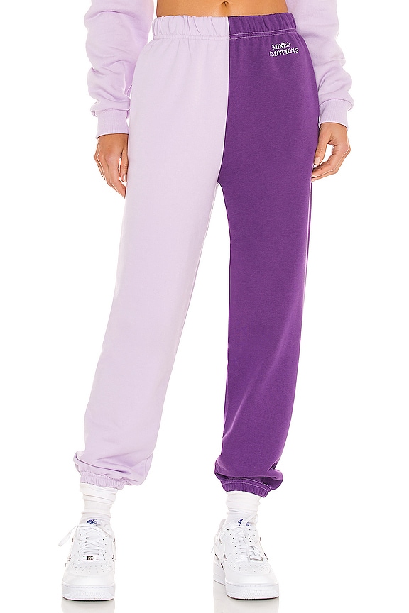 Local Heroes Mixed Emotions Sweatpants in Lilac & Purple | REVOLVE