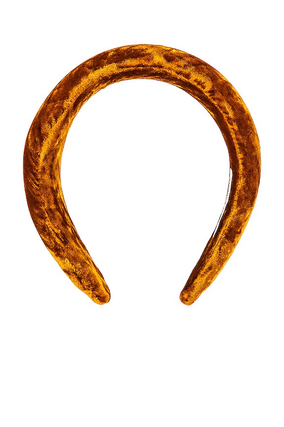 view 2 of 3 BANDA PELO BELLAMY in Ochre Velvet