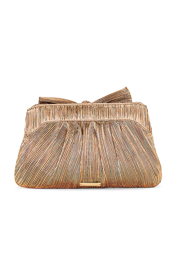 view 2 of 5 Rayne Clutch in Dark Rose Gold