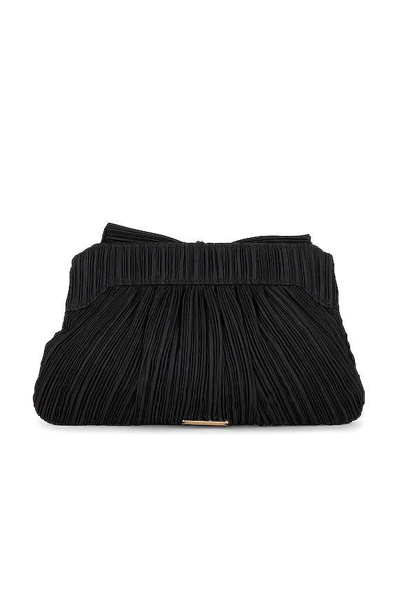 view 2 of 5 RAYNE CROSSBODY 클러치백 in Black Taffeta