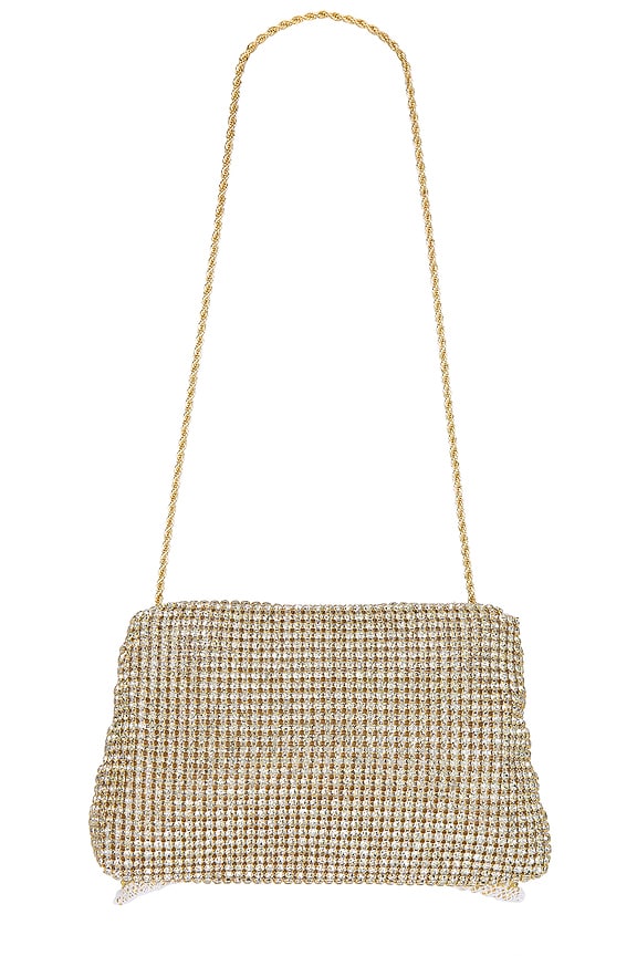 view 2 of 4 Jolene Diamante Bow Clutch in Gold