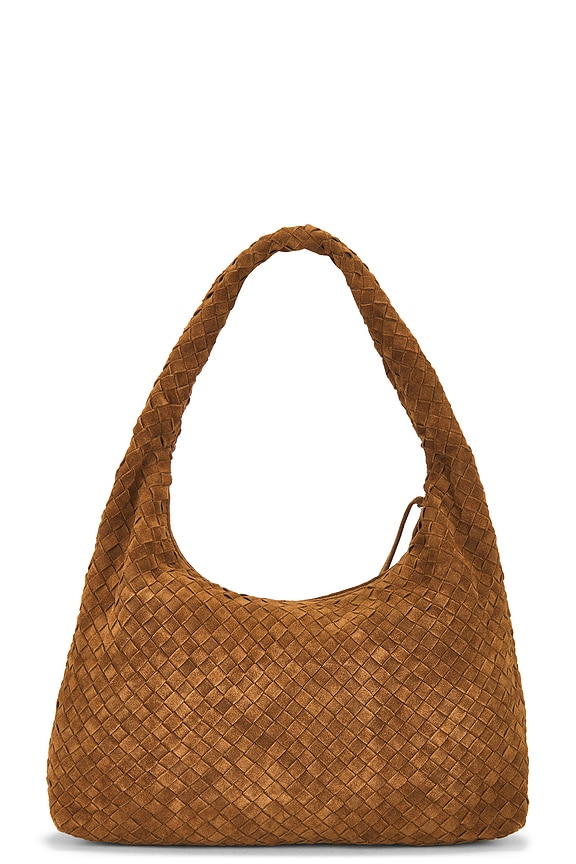 view 2 of 4 ПЛЕТЕНАЯ СУМКА-ХОБО ЦВЕТА КАКАО WILLOW in Cacao