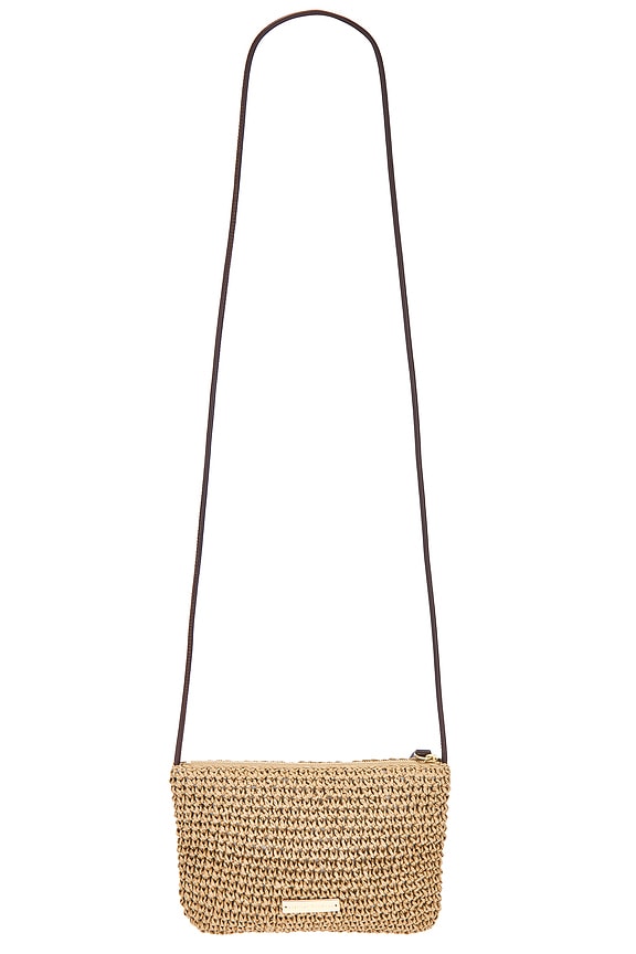 view 2 of 4 Yasmine Flat Clutch in Espresso