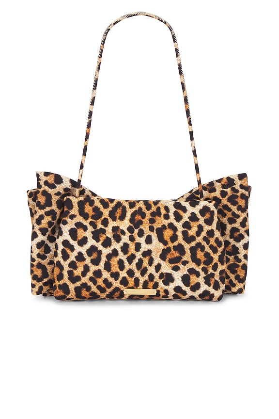 view 2 of 4 Valerie Bow Clutch in Leopard
