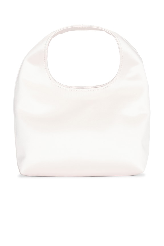 view 1 of 4 Kenzie Mini Bucket Clutch in Cream