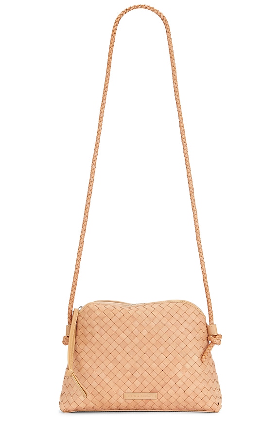 view 1 of 4 Mallory Woven Crossbody Bag in Desert Sand
