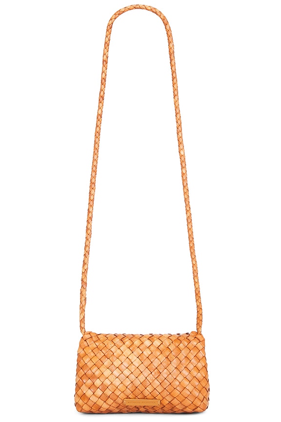 view 2 of 4 Vinnie Woven Crossbody Bag in Timber