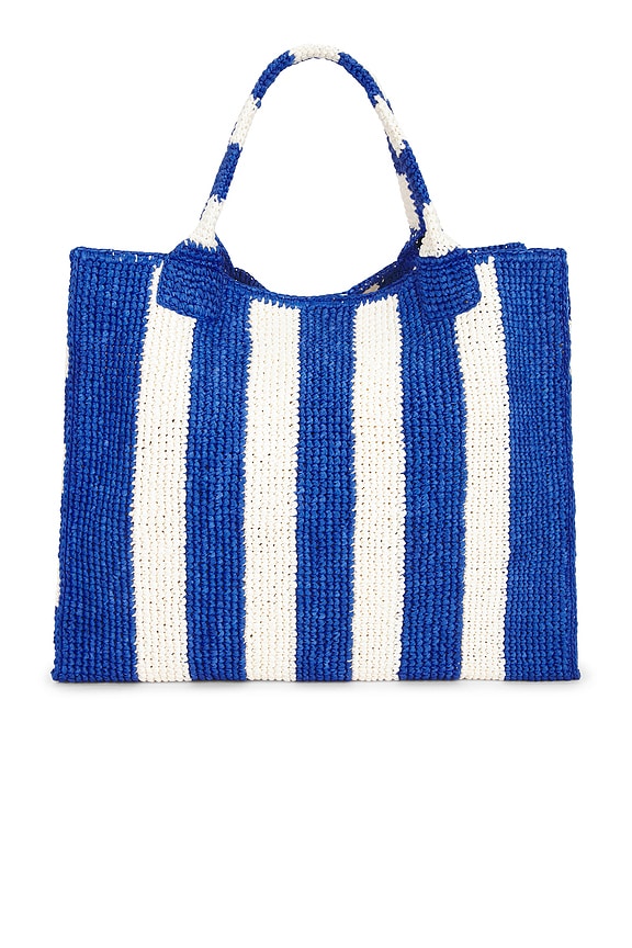 view 1 of 4 SAC FOURRE-TOUT SOL in Blue & Cream