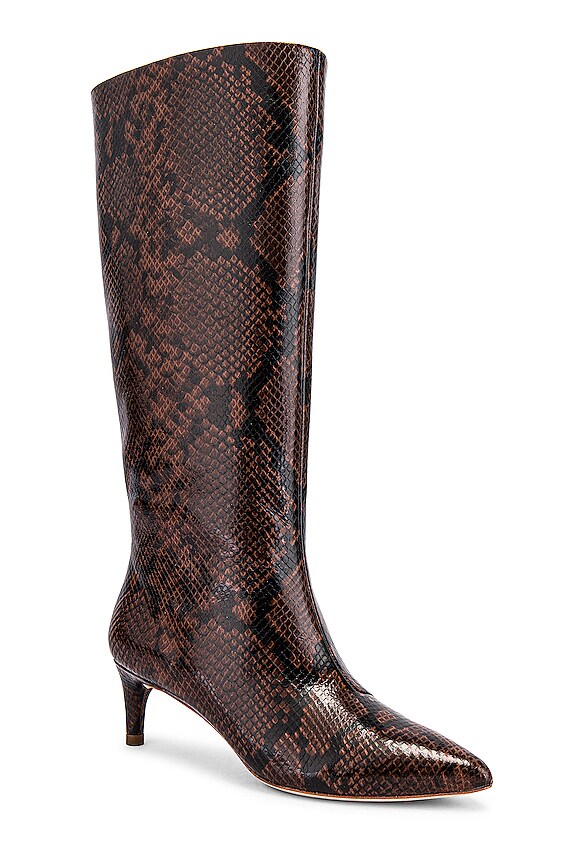 view 2 of 5 Gloria Tall Kitten Heel Boot in Mocha