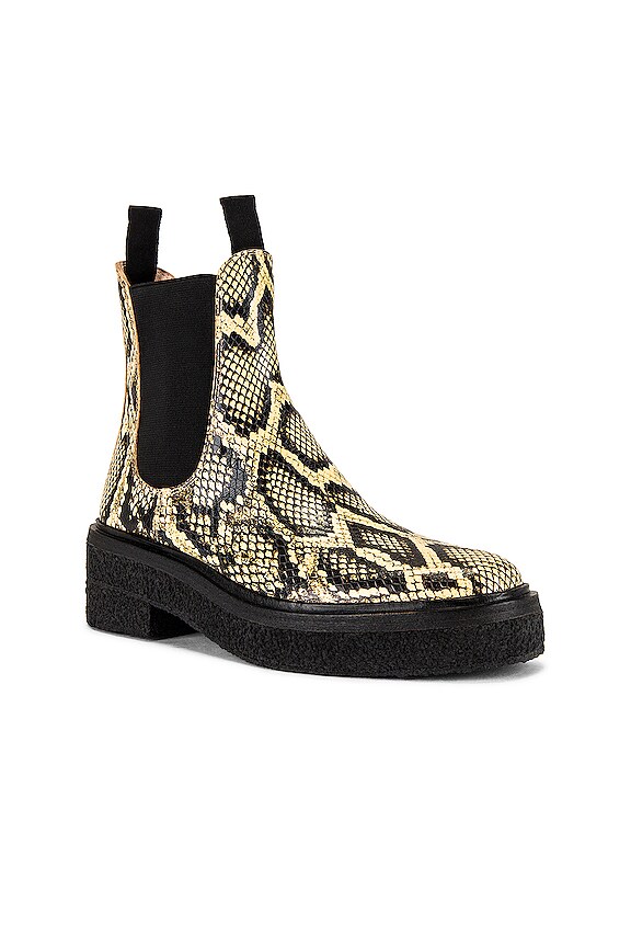 view 2 of 5 RAQUEL ブーツ in Sahara Embossed Snake