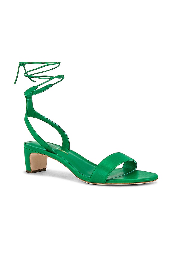 view 2 of 5 Jackie Ankle Wrap Sandal in Emerald