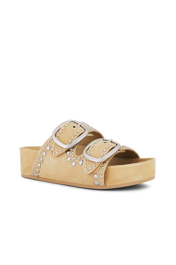 view 2 of 5 SANDALIA JACK in Saffron & Silver