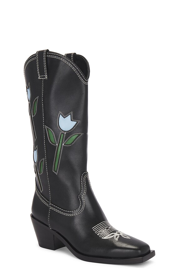 view 2 of 5 Wilder Cowboy Boot in Black